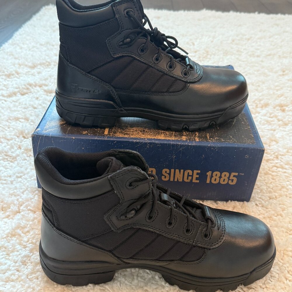 NWB Bates Black Tactical Combat Work 5" Sport Boots 10.5EW